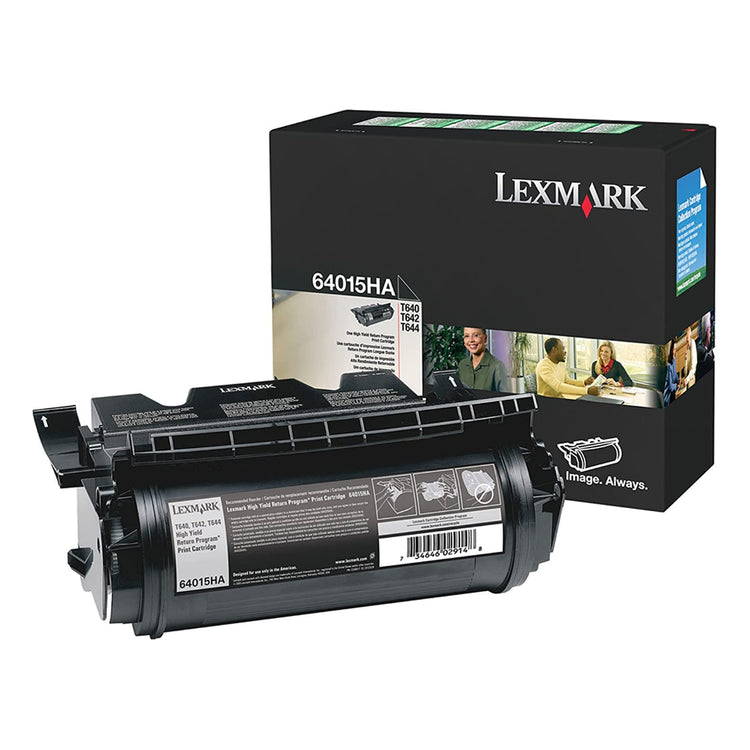 LEXMARK 64015HA Black Original Toner Cartridge - Cartouches Certifiées
