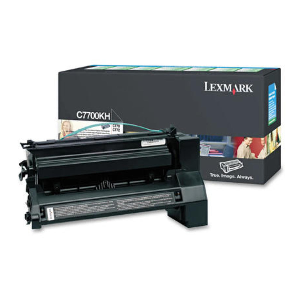 LEXMARK C7700KH Black Original Toner Cartridge - Cartouches Certifiées