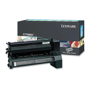LEXMARK C7700KH Black Original Toner Cartridge - Cartouches Certifiées