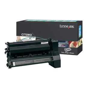 LEXMARK C7720KX Black Original Toner Cartridge - Cartouches Certifiées
