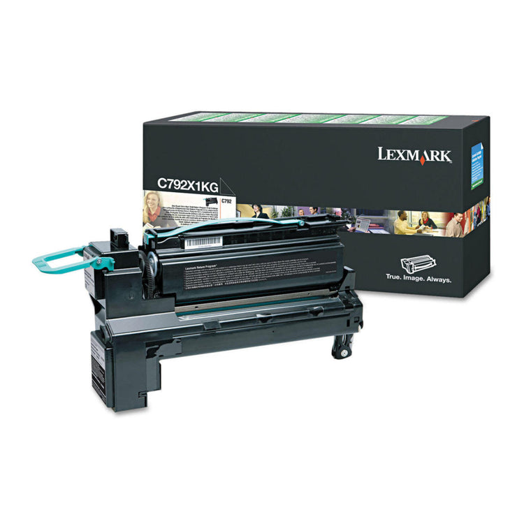 LEXMARK C792X1KG Black Original Toner Cartridge - Cartouches Certifiées