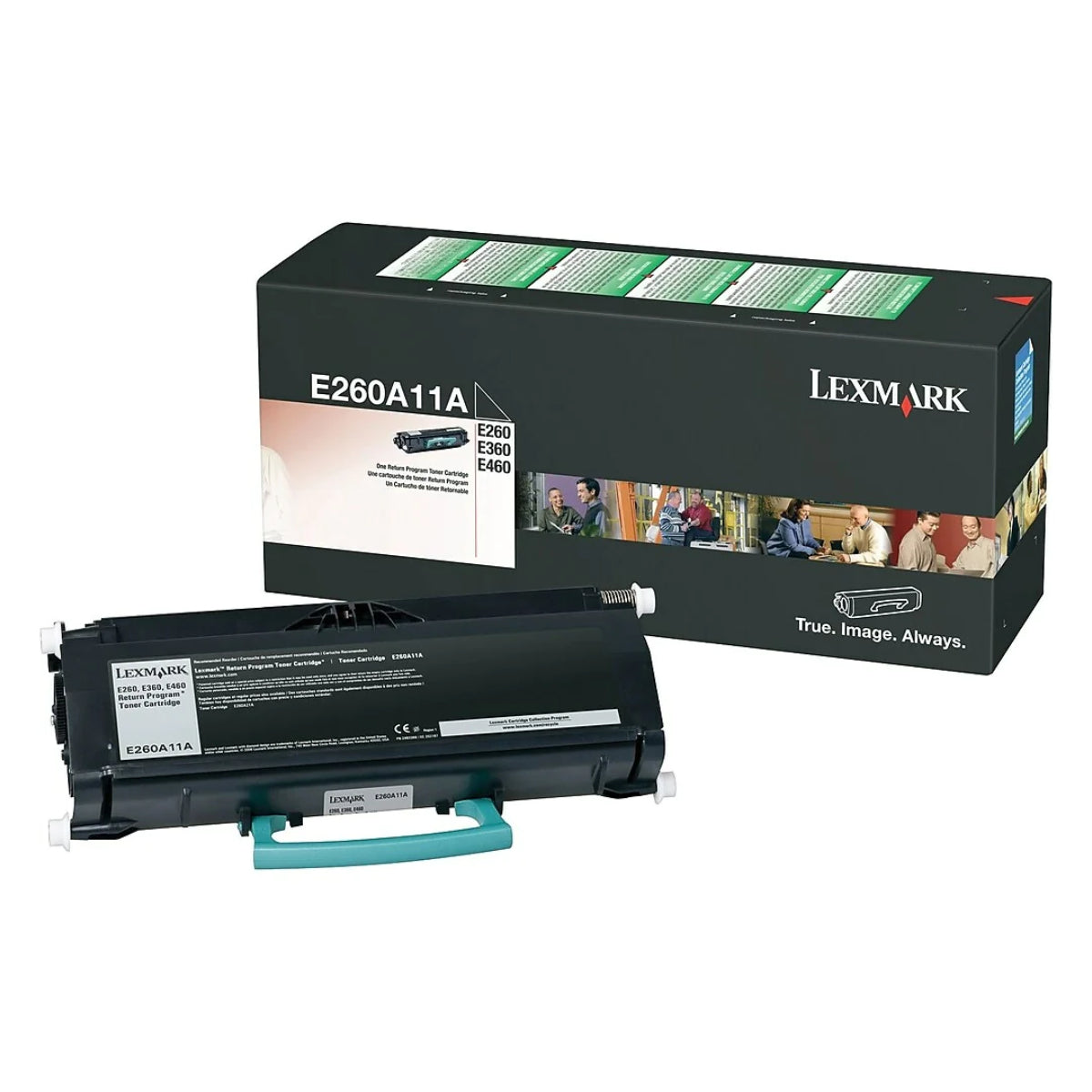 LEXMARK E260A11A Black Original Toner Cartridge - Cartouches Certifiées