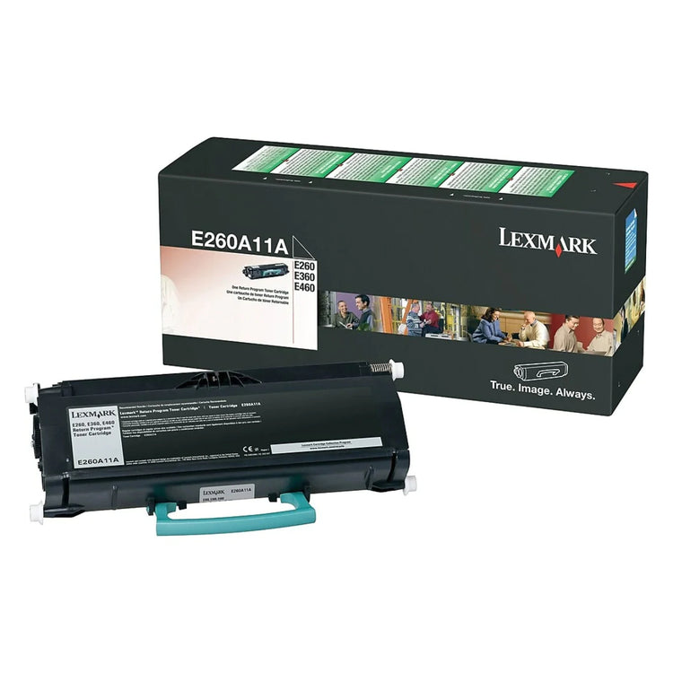 LEXMARK E260A11A Black Original Toner Cartridge - Cartouches Certifiées