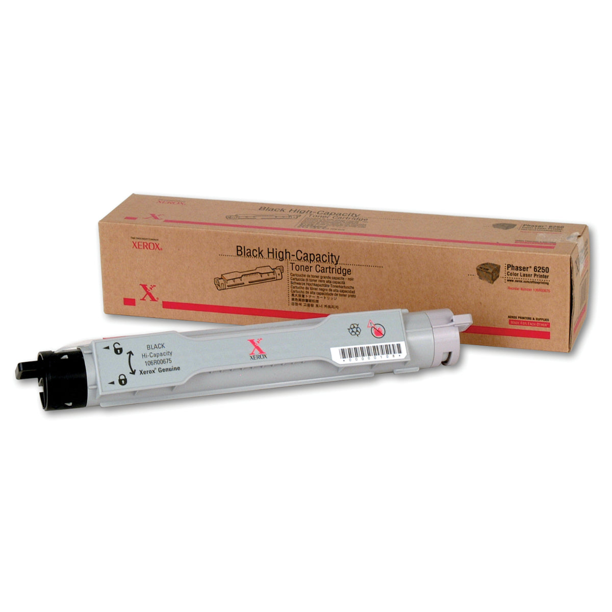 XEROX 106R00675 Black Original Toner Cartridge - Cartouches Certifiées