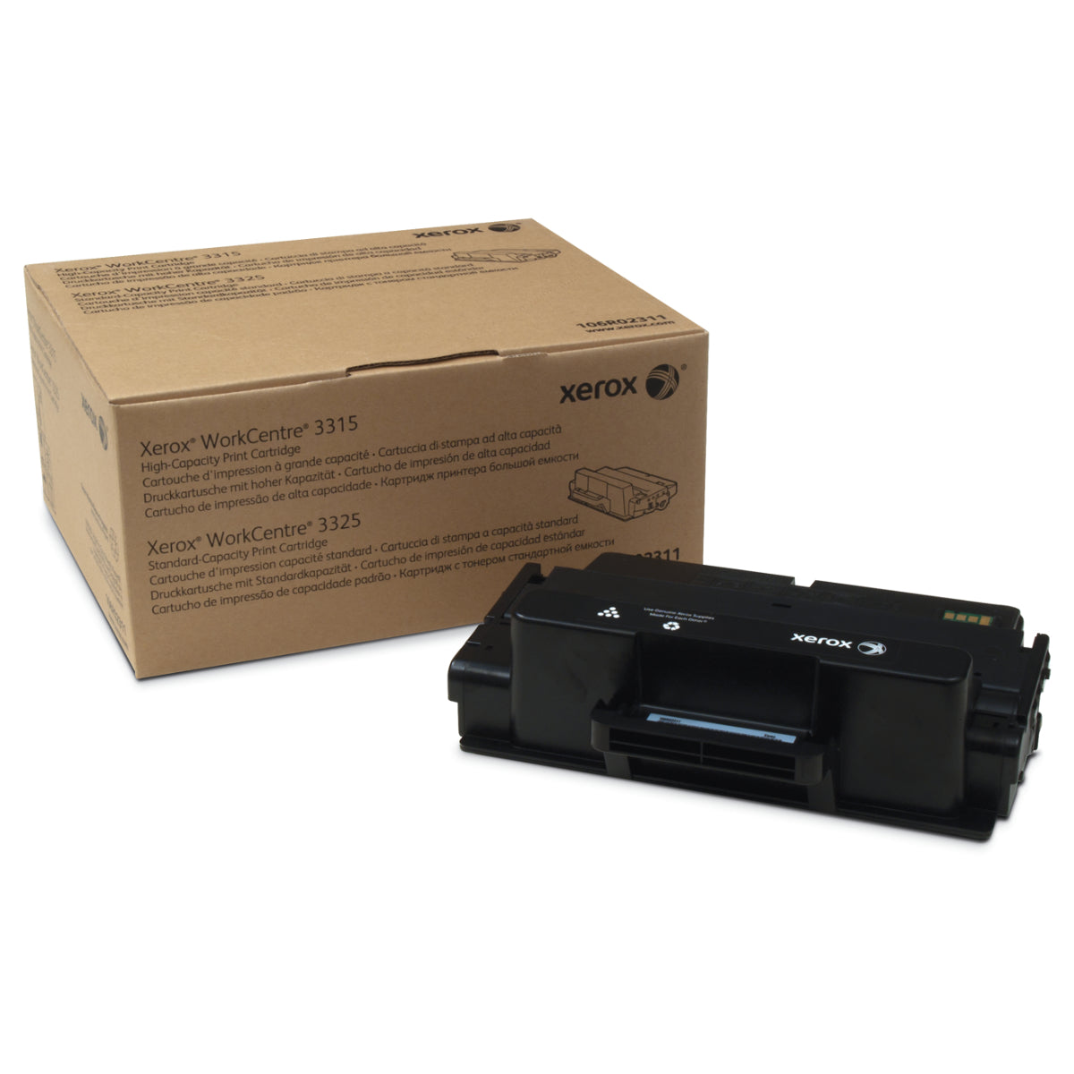 XEROX 106R02311 Black Original Toner Cartridge - Cartouches Certifiées