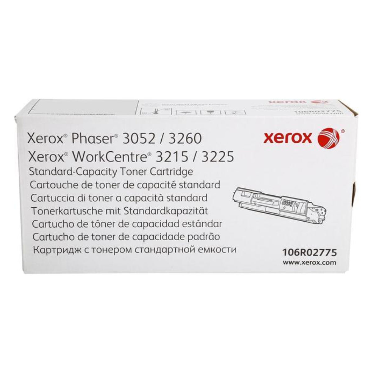 XEROX 106R02775 Black Original Toner Cartridge - Cartouches Certifiées