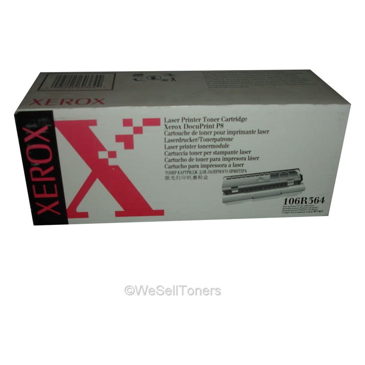 XEROX 106R364 Black Original Toner Cartridge - Cartouches Certifiées