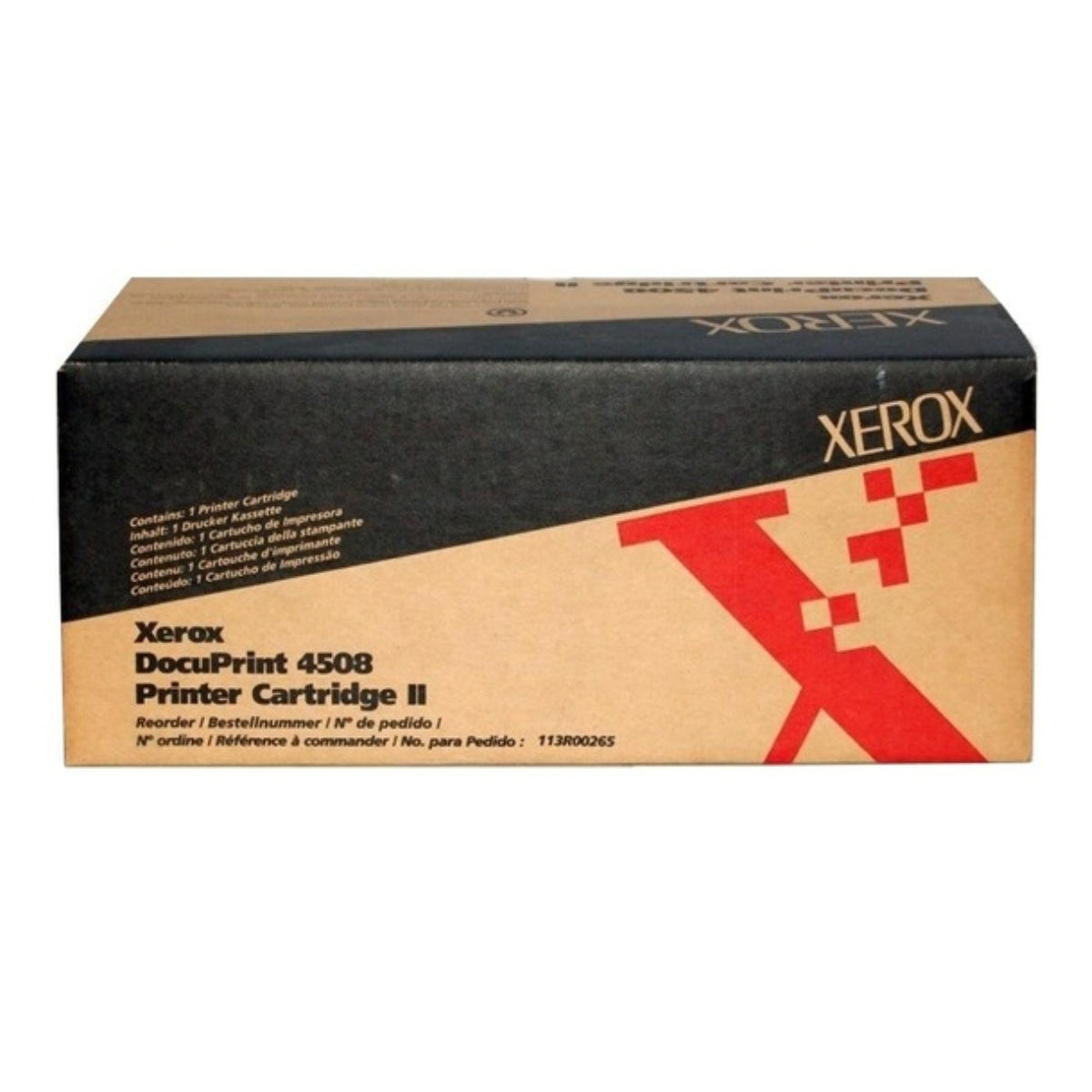 XEROX 113R00265 Black Original Toner Cartridge - Cartouches Certifiées
