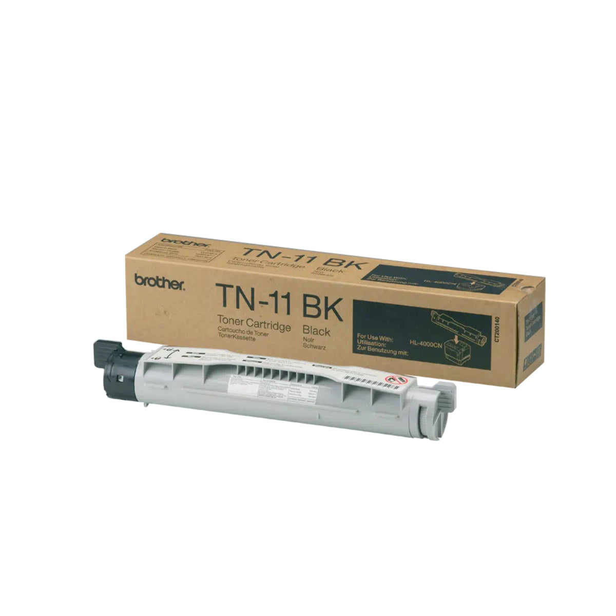 BROTHER TN-11BK Black Original Toner Cartridge - Cartouches Certifiées
