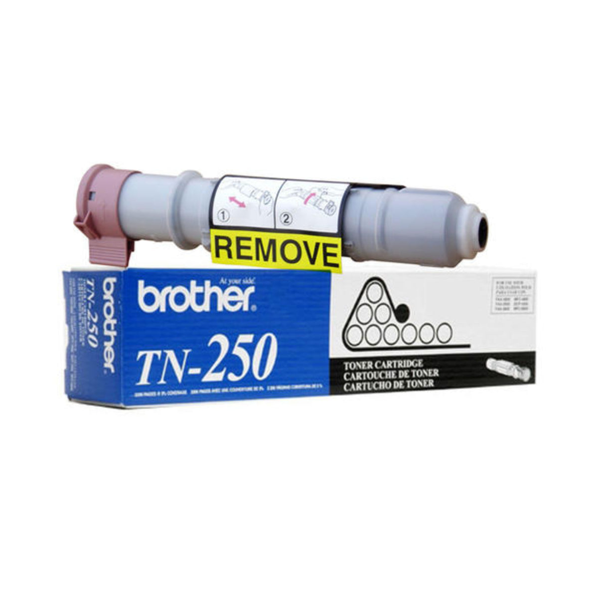 BROTHER TN-250 Black Original Toner Cartridge - Cartouches Certifiées