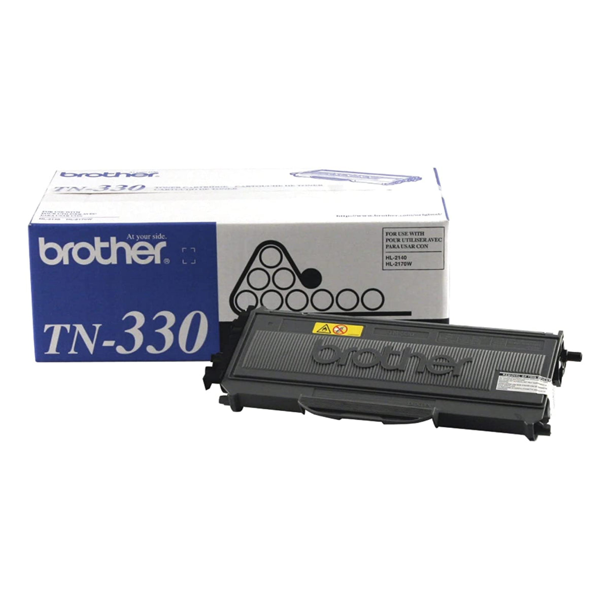 BROTHER TN-330 Black Original Toner Cartridge - Cartouches Certifiées