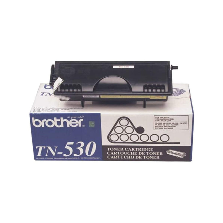 BROTHER TN-530 Black Original Toner Cartridge - Cartouches Certifiées