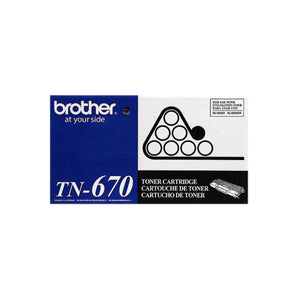 BROTHER TN-670 Black Original Toner Cartridge - Cartouches Certifiées