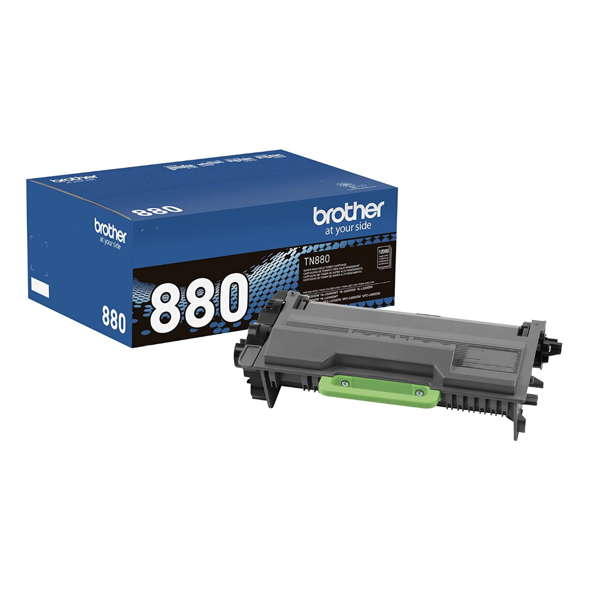 BROTHER TN-880 Black Original Toner Cartridge - Cartouches Certifiées