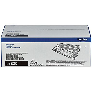 BROTHER DR-820 Black Original Drum - Cartouches Certifiées