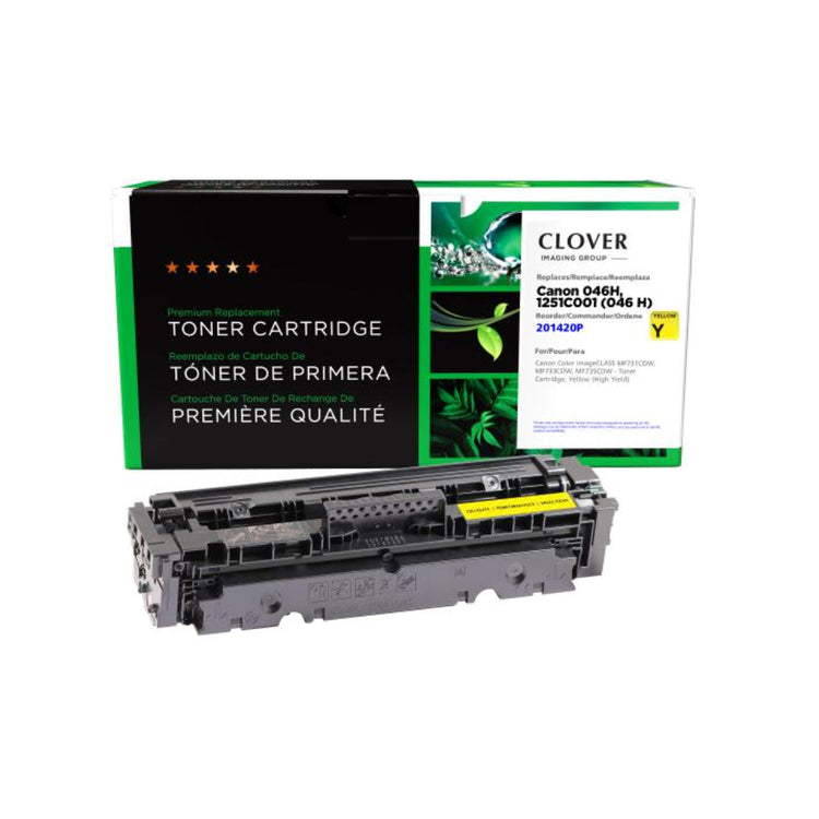 Refurbished CANON 046H (1251C001) Yellow Toner cartridge - Cartouches Certifiées