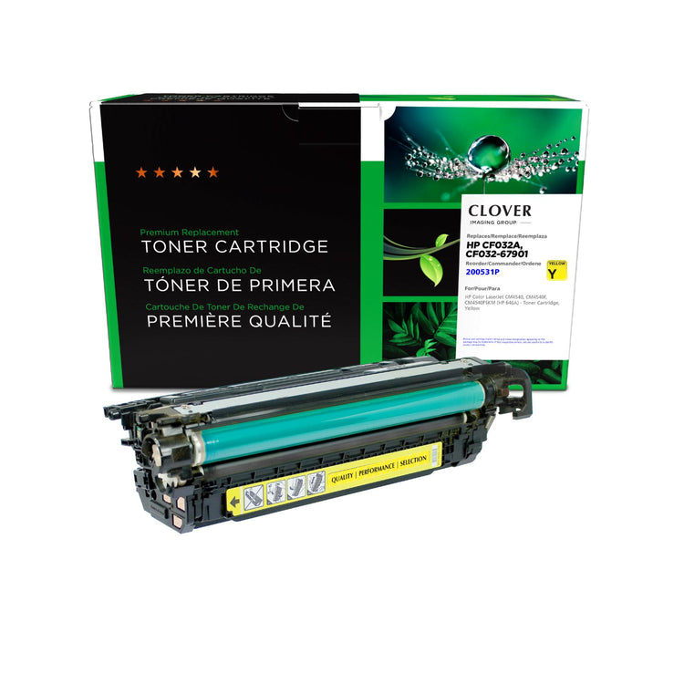 Refurbished HP (646A) Yellow Toner Cartridge - Cartouches Certifiées