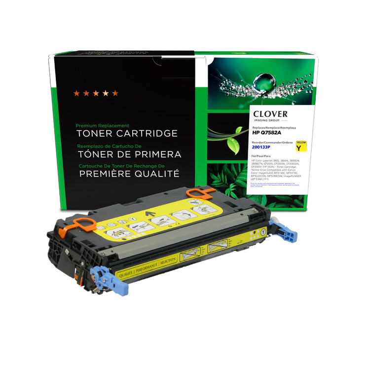 Refurbished HP (503A) Yellow Toner Cartridge - Cartouches Certifiées