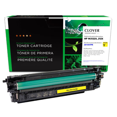 Refurbished HP (212X) Yellow Toner Cartridge - Cartouches Certifiées