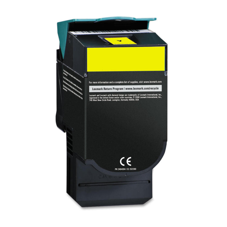 Refurbished LEXMARK C544X1YG Yellow Toner Cartridge - Cartouches Certifiées