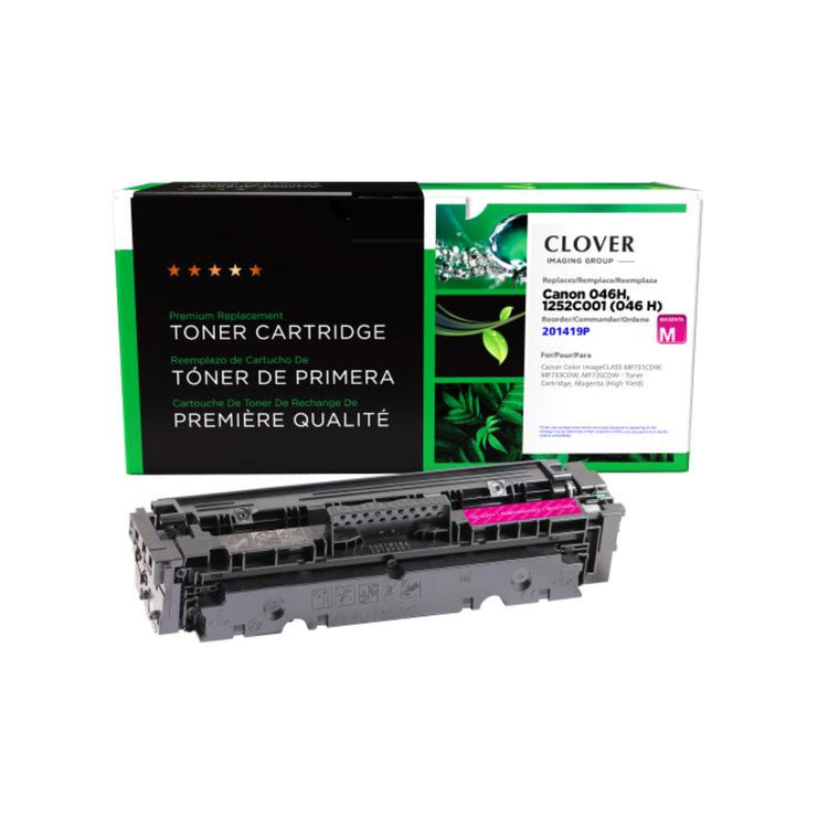 Refurbished CANON 046H (1252C001) Magenta Toner cartridge - Cartouches Certifiées