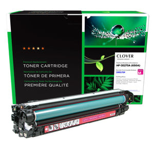 Refurbished HP (650A) Magenta Toner Cartridge - Cartouches Certifiées