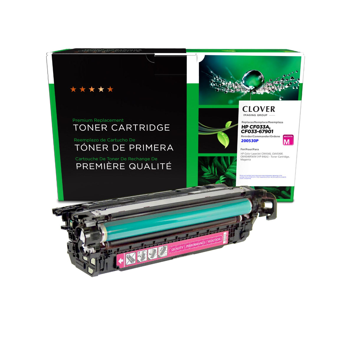 Refurbished HP (646A) Magenta Toner Cartridge - Cartouches Certifiées