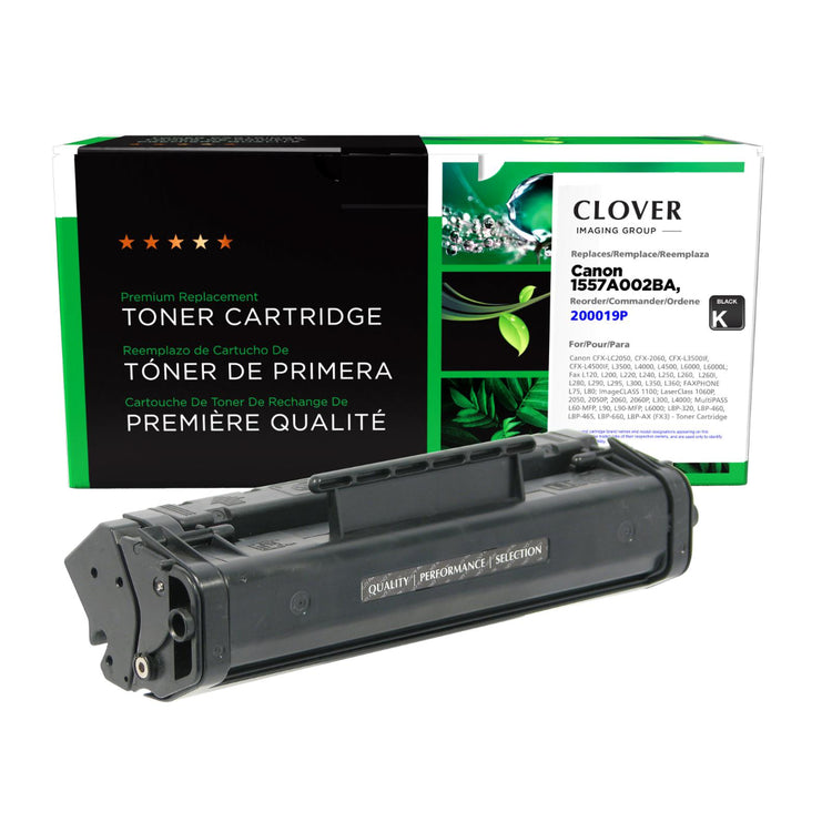 Refurbished CANON FX-3 (1557A024) Black Toner Cartridge - Cartouches Certifiées
