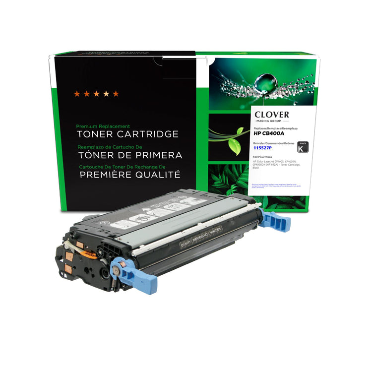 Refurbished HP (642A) Black Toner Cartridge - Cartouches Certifiées