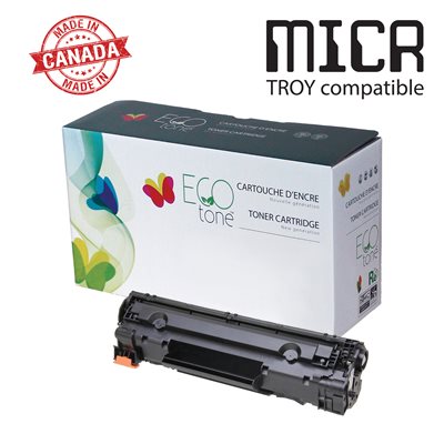 Refurbished HP (85A) MICR Black Toner Cartridge - Cartouches Certifiées