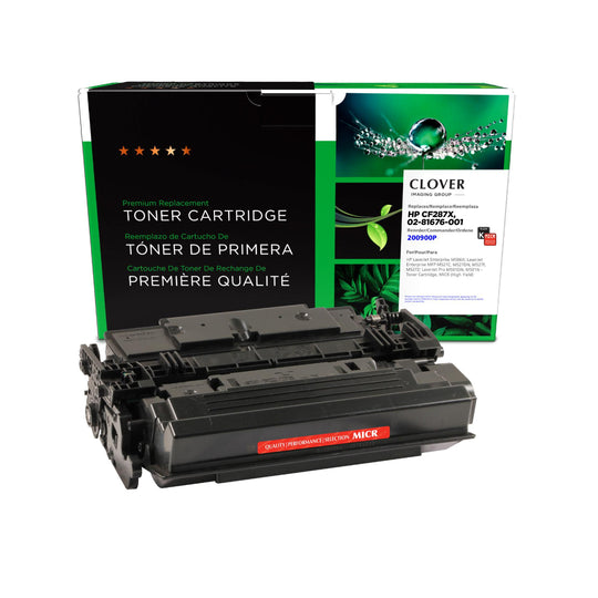 Remise à Neuf HP (87X) Noir MICR Cartouche Laser