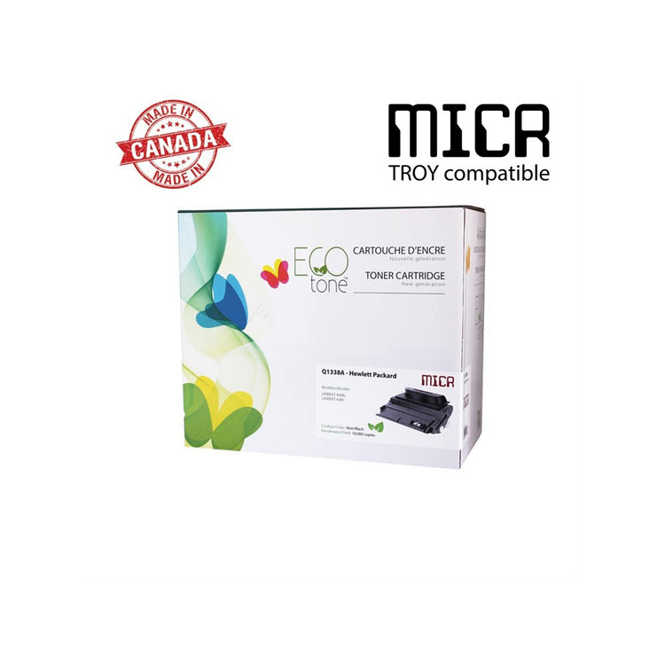 Refurbished HP (38A) Black MICR Toner Cartridge - Cartouches Certifiées
