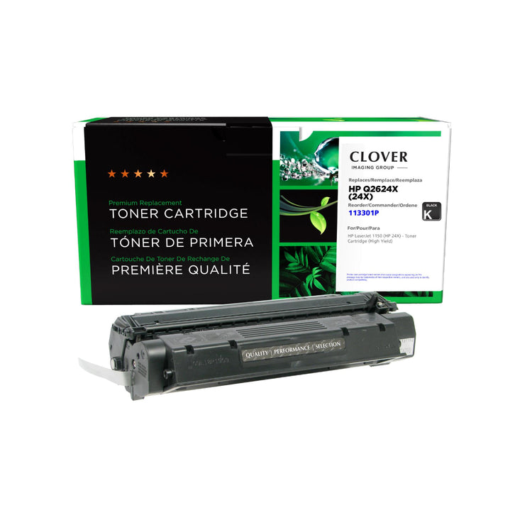 Refurbished HP (24X) Black Toner Cartridge - Cartouches Certifiées