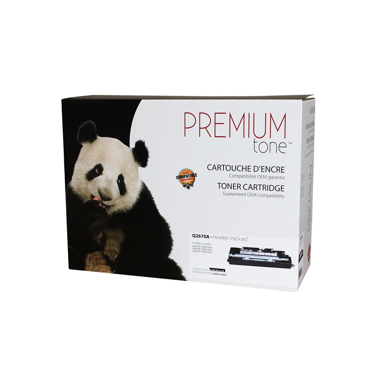 Refurbished HP (308A) Black Toner Cartridge - Cartouches Certifiées