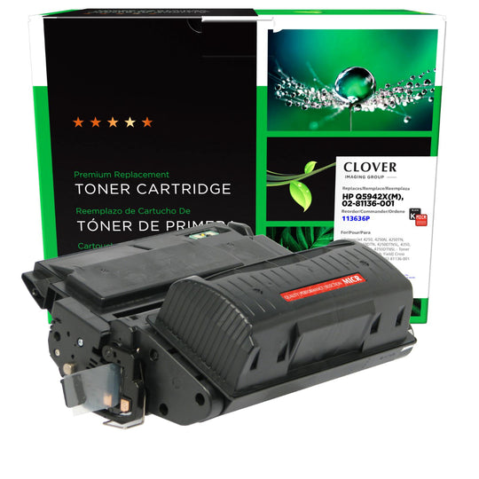 Remise à Neuf HP Q5942X MICR (42A) Noir Cartouche Laser