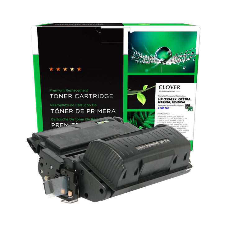 Refurbished HP (45A) Black Toner Cartridge - Cartouches Certifiées
