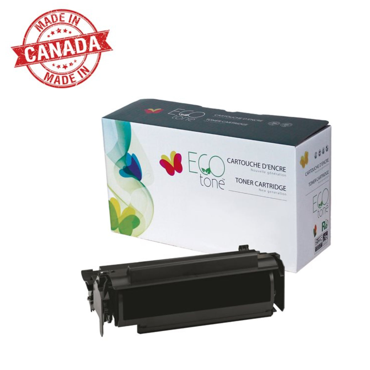 Refurbished LEXMARK 12A7415 Black Toner Cartridge - Cartouches Certifiées