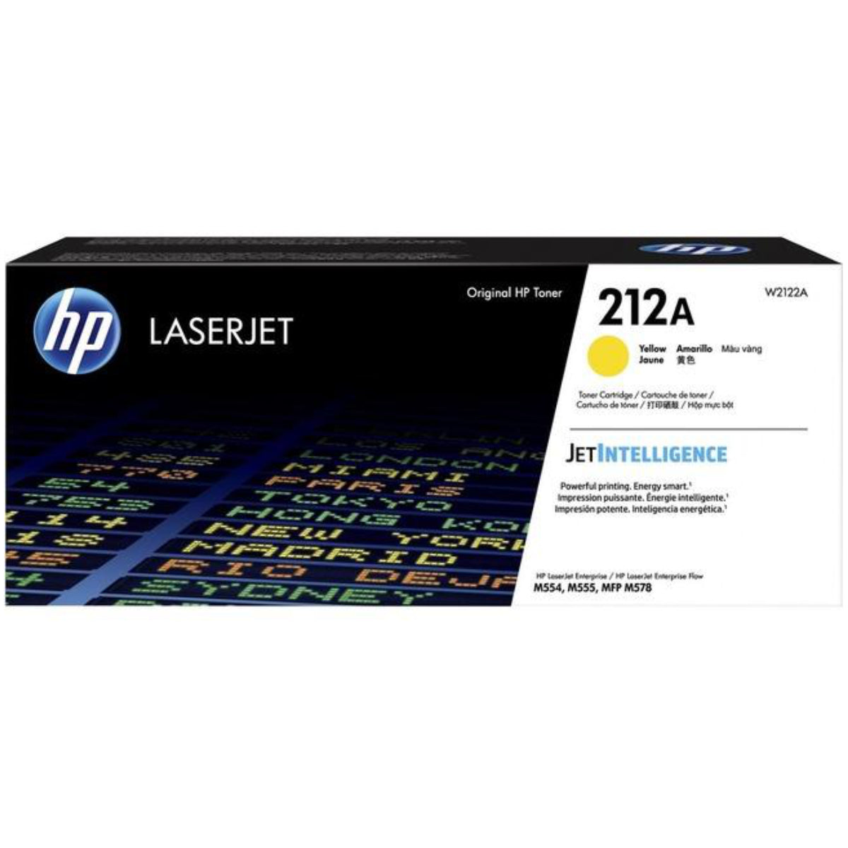 HP W2122A (212A) Yellow Original Toner Cartridge - Cartouches Certifiées