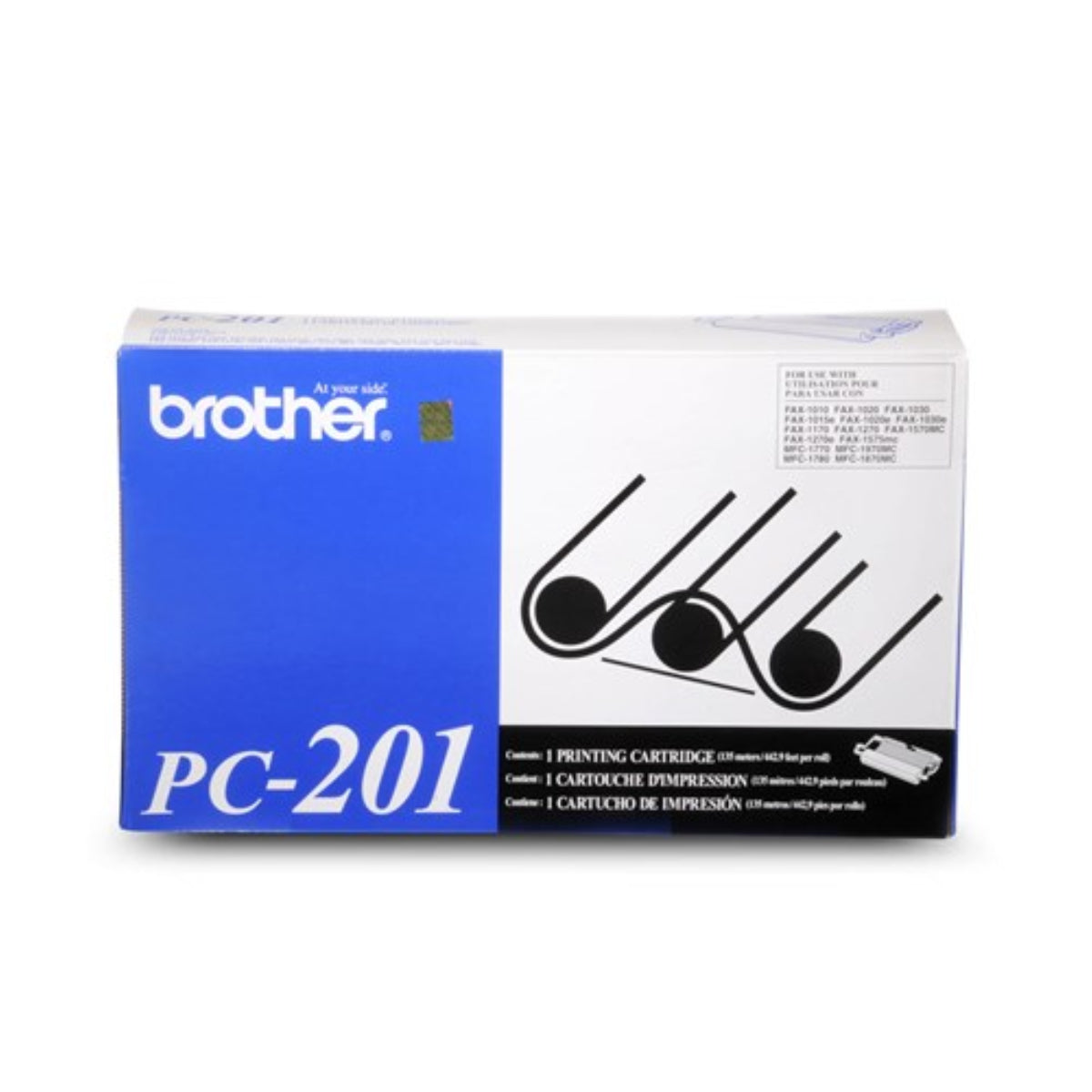 BROTHER PC-201 Original Cassette - Cartouches Certifiées