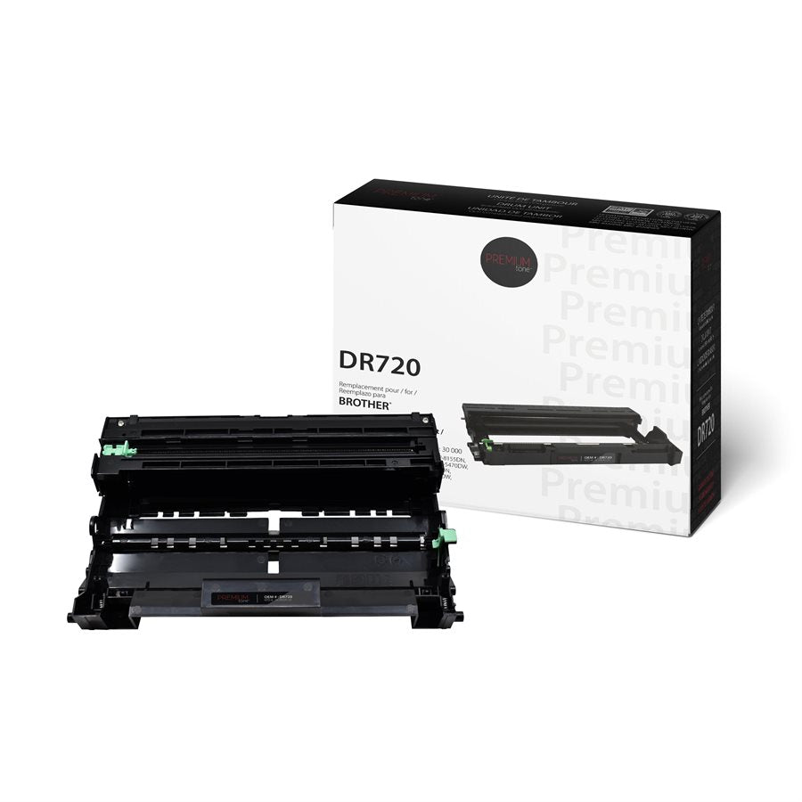 Compatible BROTHER DR-720 Black Drum - Cartouches Certifiées