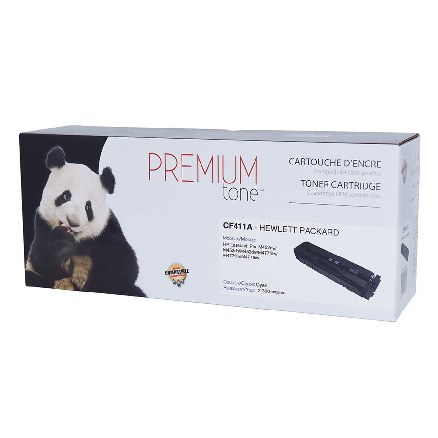 Compatible HP (410A) Cyan Toner Cartridge Premium Quality - Cartouches Certifiées