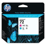 HP 72 (C9383A) Magenta and Cyan Original Printhead - Cartouches Certifiées
