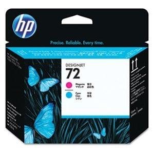 HP 72 (C9383A) Magenta / Cyan Originale Tête d'impression