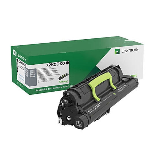 LEXMARK 72K0DK0 (72K0D10) Noir Originale développeur