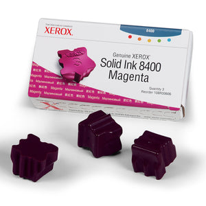 XEROX 108R00606 Phaser 8400 (3 Stick) Magenta Original Solid ink - Cartouches Certifiées