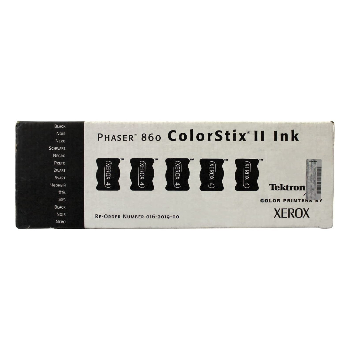 XEROX 016-2019-00 Phaser 860 (5 sticks)  Black Original Solid ink - Cartouches Certifiées
