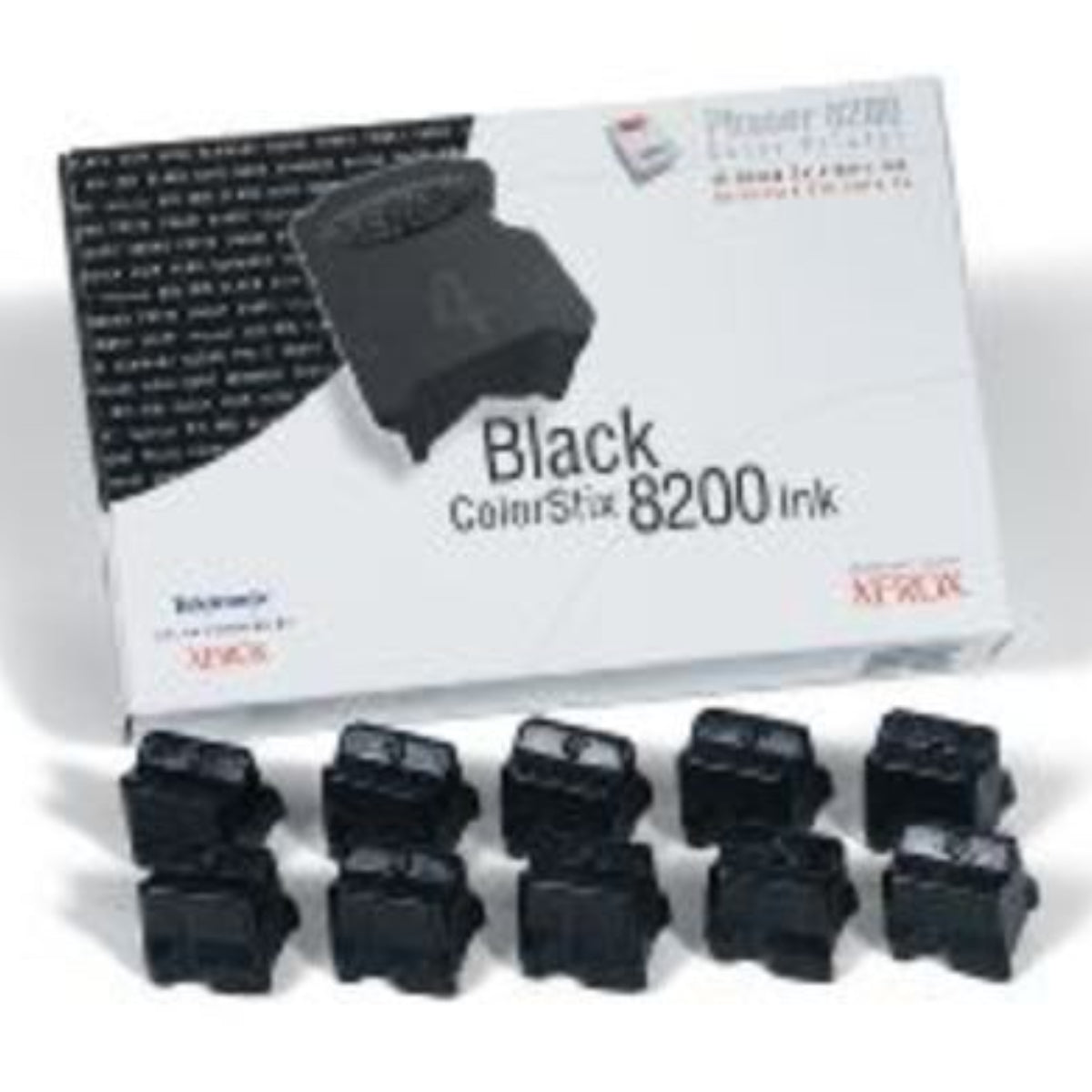 XEROX 016-2044-00 Phaser 8200 (10 Sticks) Black Original Solid ink - Cartouches Certifiées