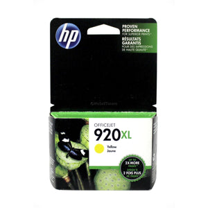 HP 920XL (CD974AN) Yellow Original Inkjet Cartridge - Cartouches Certifiées