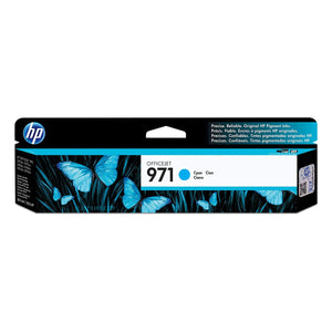 HP 971 (CN622AM) Cyan Original Inkjet Cartridge - Cartouches Certifiées