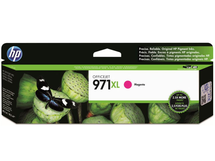 HP 971XL (CN627AM) Magenta Original Inkjet Cartridge - Cartouches Certifiées
